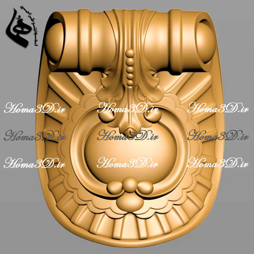 فایل STL سرستون مناسب نرمافزار ArtCAM و Aspire