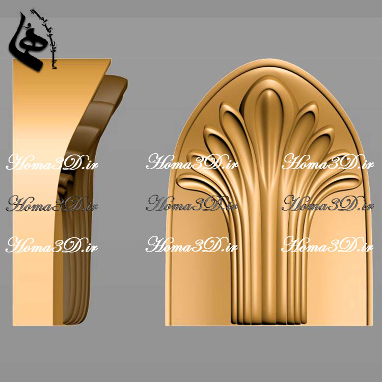 مدل سرستون برای کابینت کلاسیک و تاج بندیهای چوبی