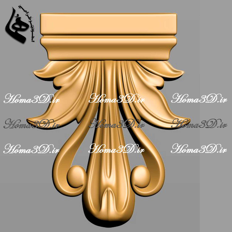 فایل مدل سرستون یونانی برای پروژههای معماری