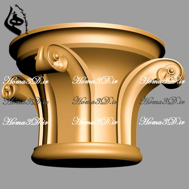 فایل سرستون آماده برای تولید انبوه و سریسازی