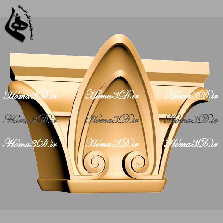 سرستون نئوکلاسیک قابل ساخت در کارگاه نجاری