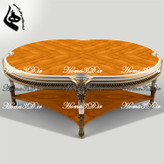 فایل طراحی و اسکن3بعدی میزجلو مبلی با قالب جدید و منبت های ظریف برای نجاری و تولید با سی ان سی چوب – دیجیتال، لوکس، بینقص