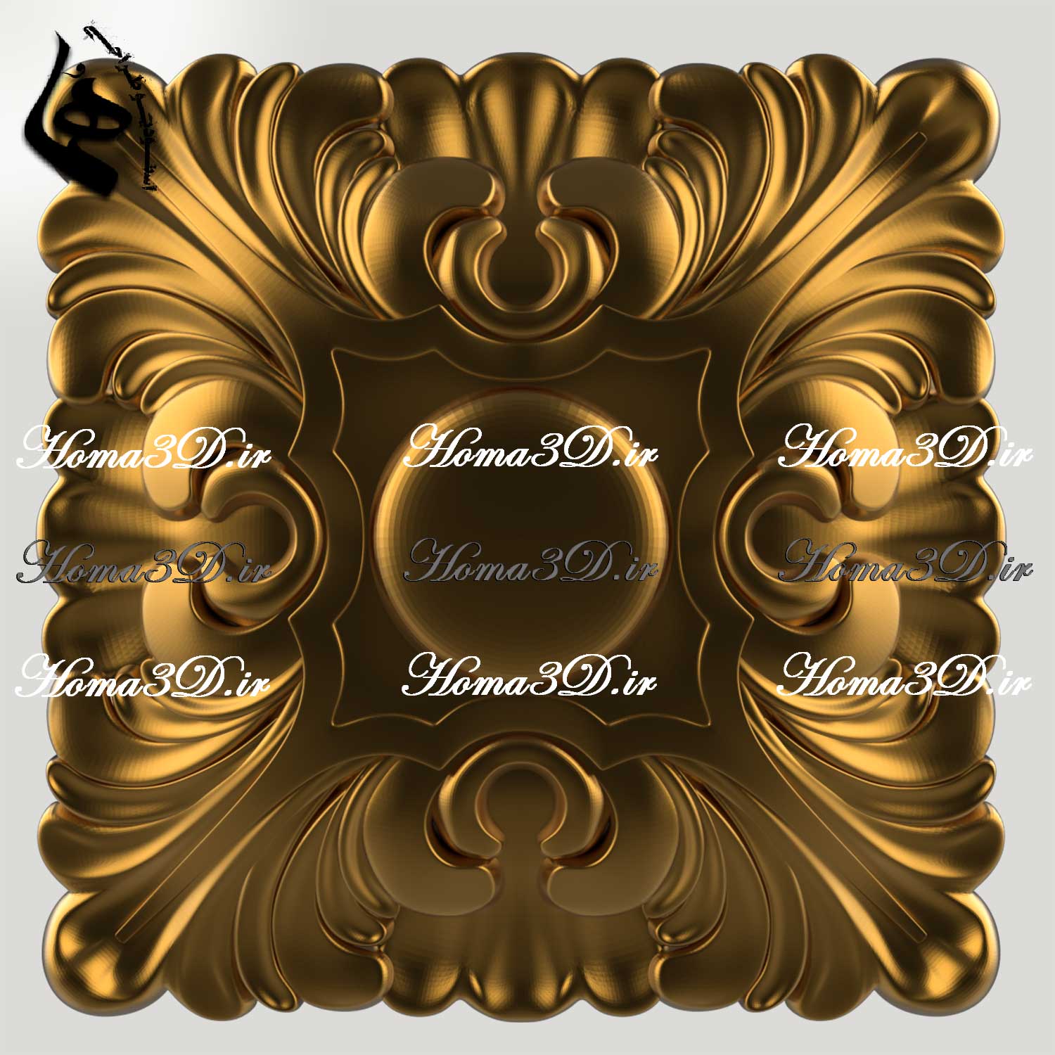 دانلود فایل STL پنل منبتی مخصوص CNC چوب