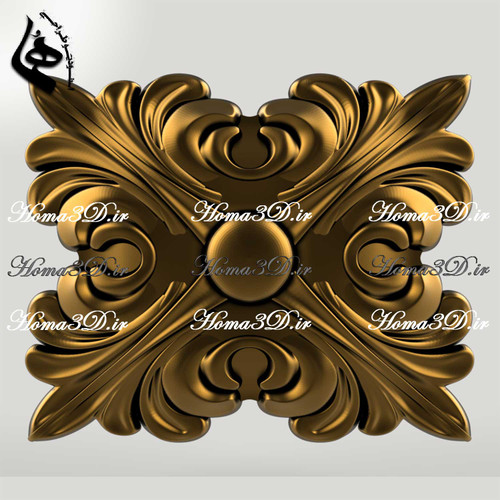 فایل طراحی دیجیتال پنل ۲بعدی جهت برش لیزر و CNC