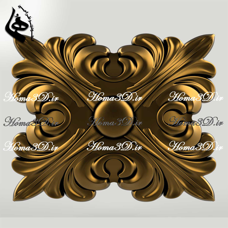 فایل طراحی دیجیتال پنل ۲بعدی جهت برش لیزر و CNC