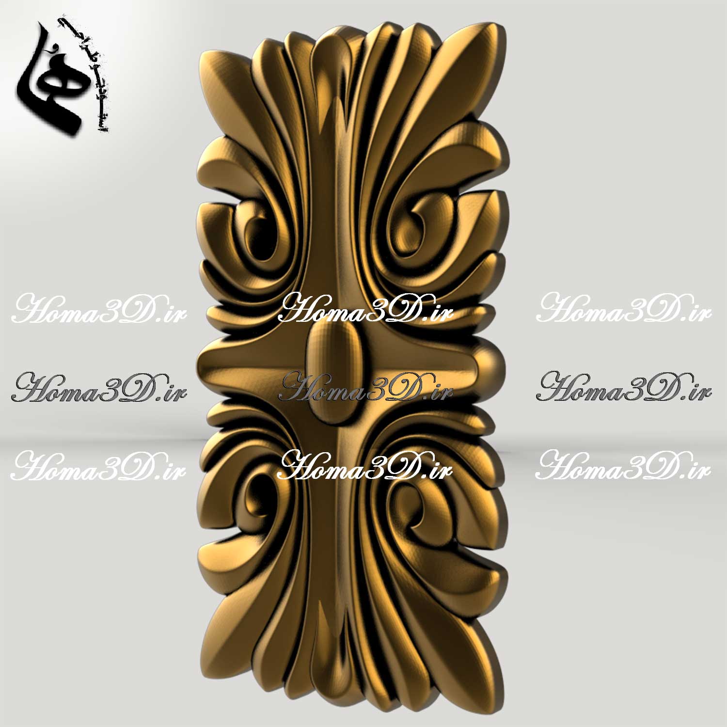 بهترین پنل‌های دکوراتیو سه‌بعدی برای گچبری کلاسیک