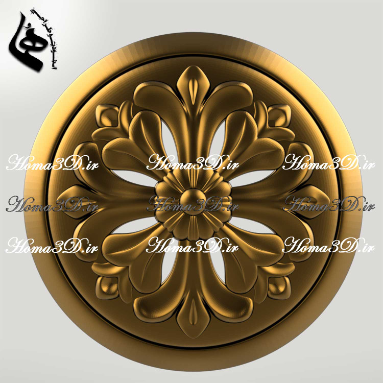 فایل پنل طرحدار عمیق برای حکاکی چوب و MDF