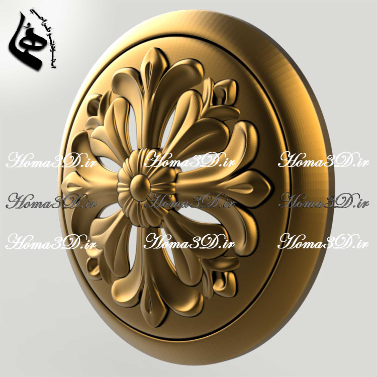 فایل پنل طرحدار عمیق برای حکاکی چوب و MDF