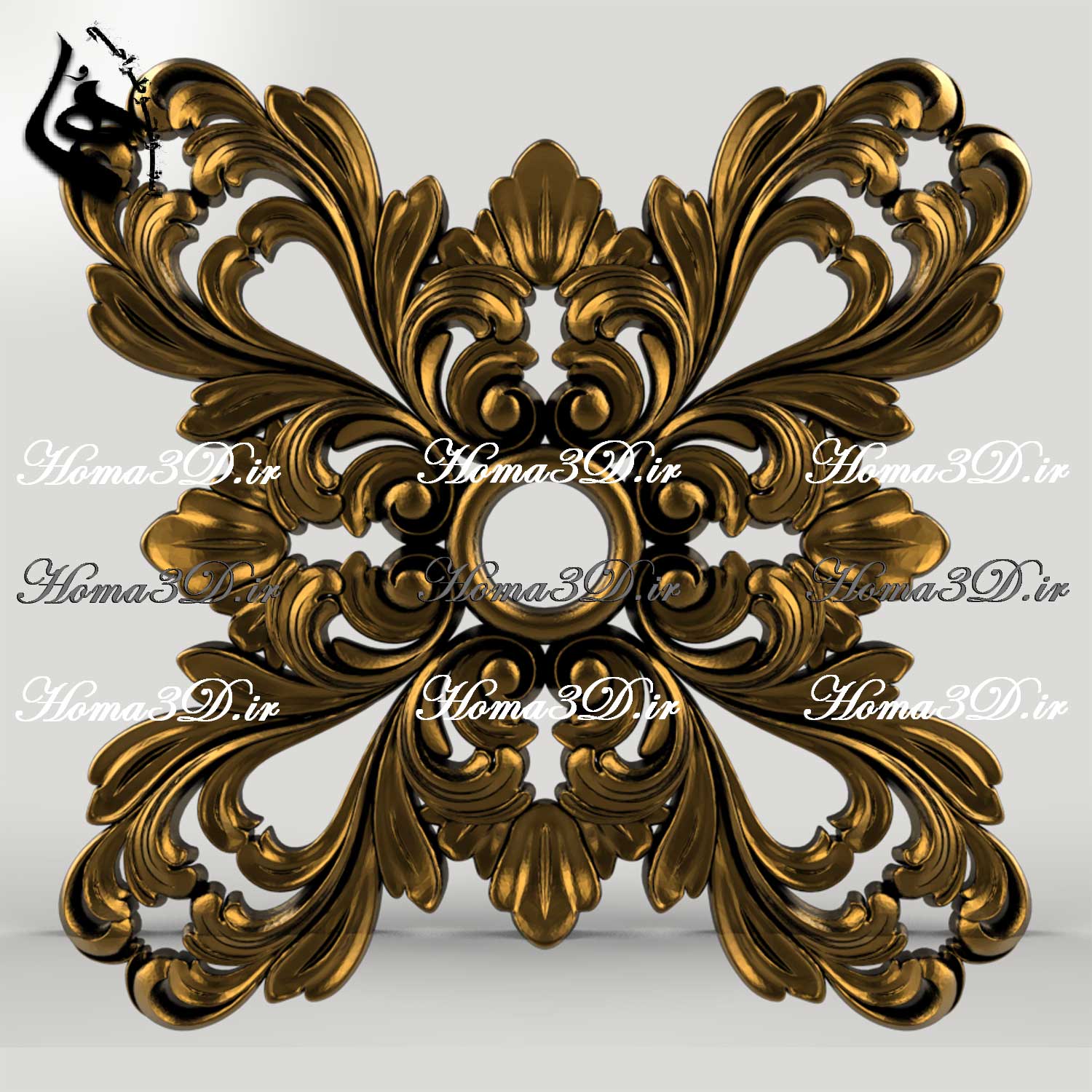 مدل آماده پنل نقش برجسته برای دکوراسیون لوکس