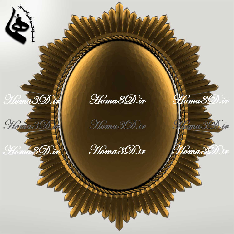 دانلود طرح سهبعدی پنل کلاسیک برای CNC روتر