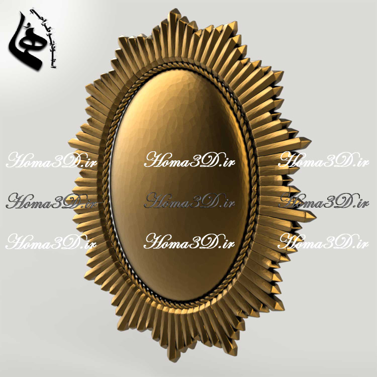 دانلود طرح سهبعدی پنل کلاسیک برای CNC روتر