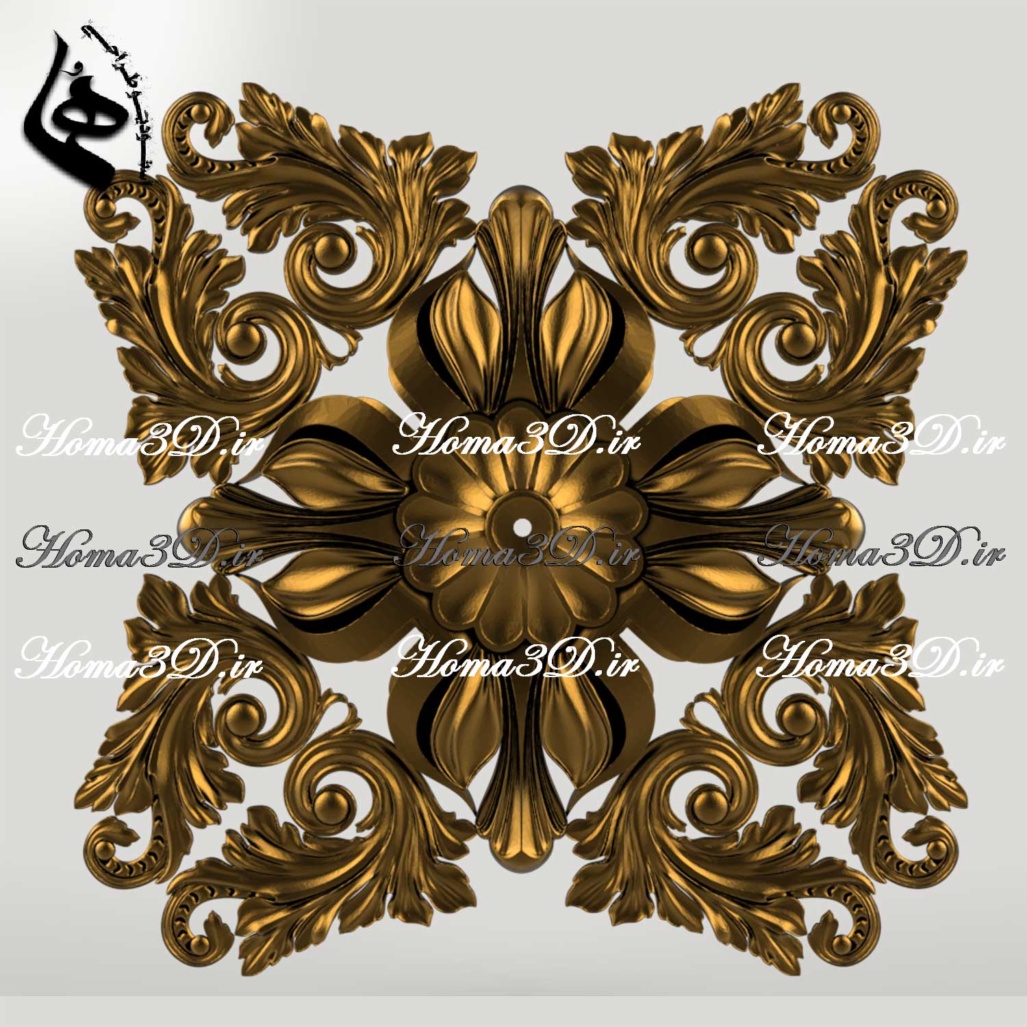 پنل ۲بعدی برش لیزری با طرح‌های مدرن و مینیمال