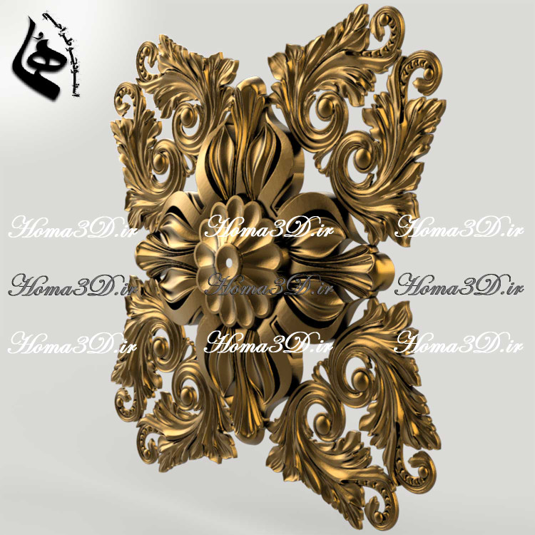 پنل ۲بعدی برش لیزری با طرحهای مدرن و مینیمال