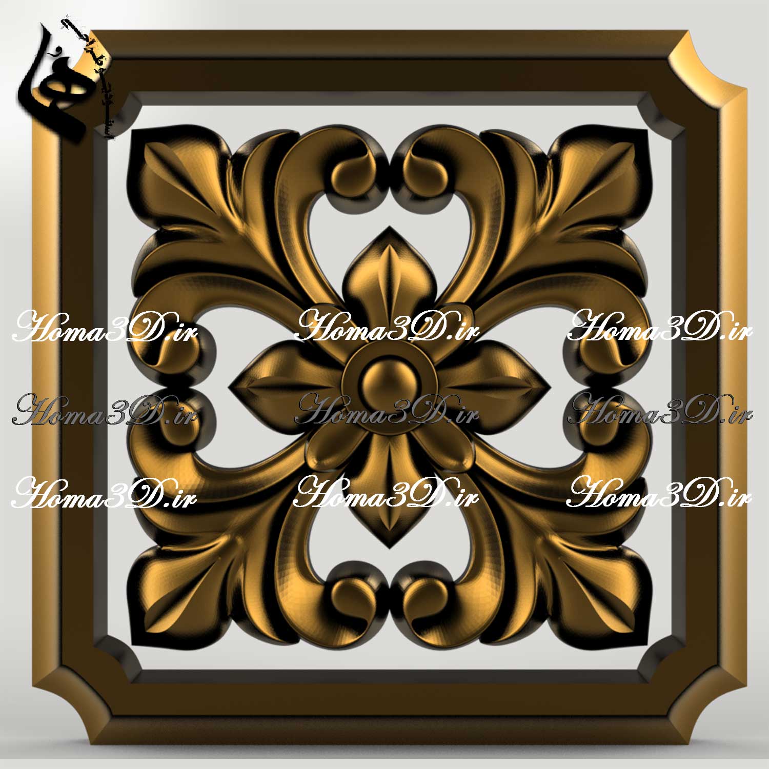 فایل پنل کلاسیک برای دیوارپوش‌های سلطنتی