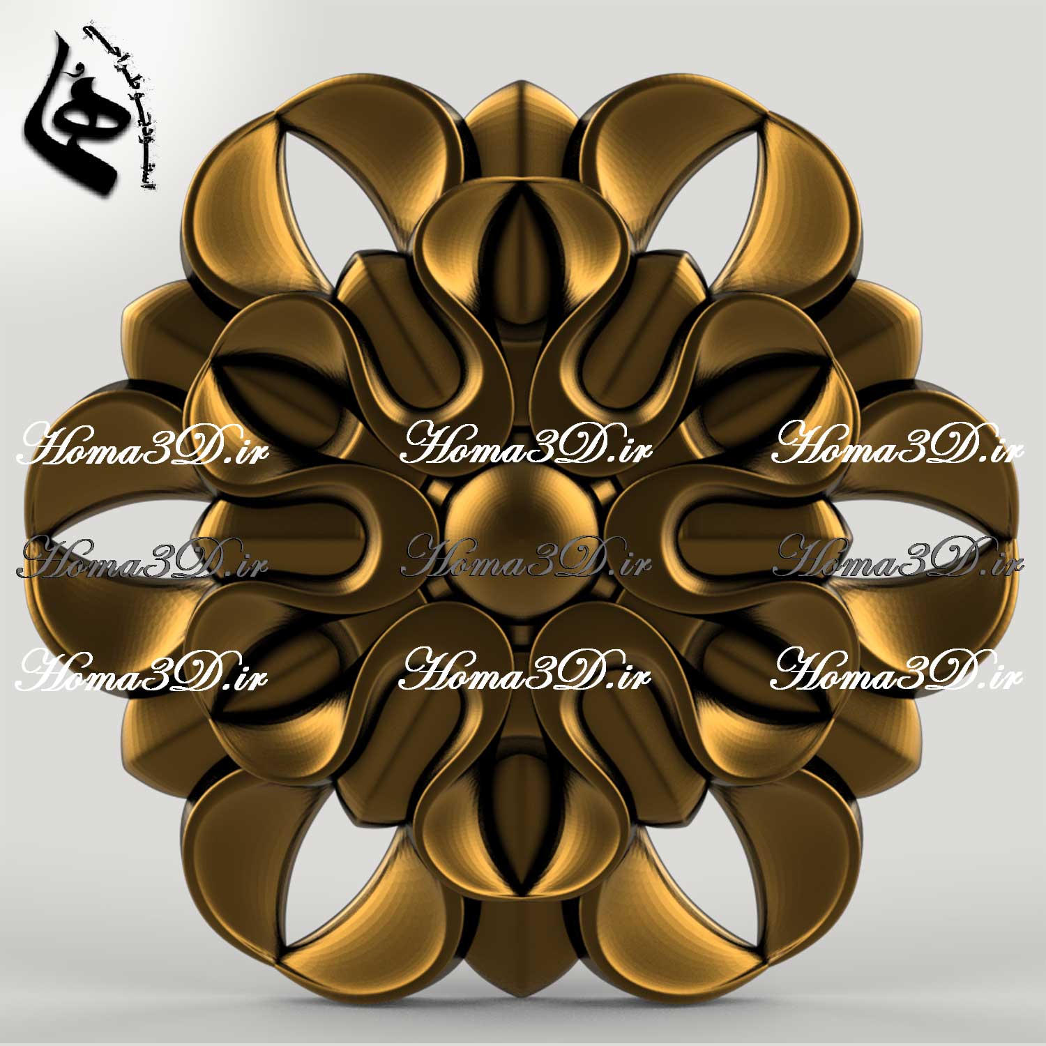 پنل هندسی سه‌بعدی مناسب سبک مدرن داخلی