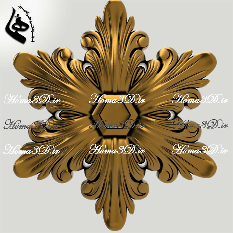 مدل STL پنل دوطرفه مناسب پارتیشن و دیوار جداکننده