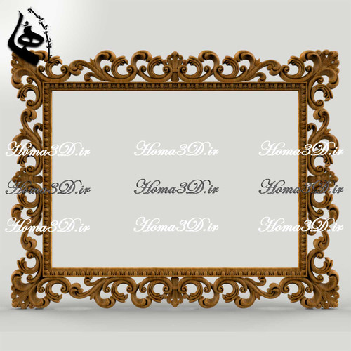 فایل منبت فریم مخصوص تابلو - دکوراتیو چوبی سهبعدی
