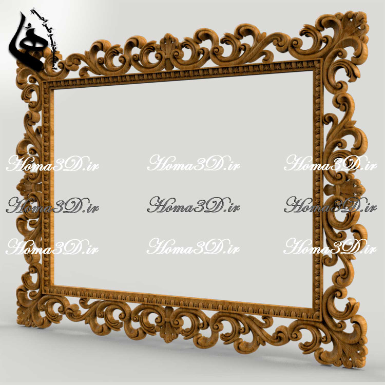فایل منبت فریم مخصوص تابلو - دکوراتیو چوبی سهبعدی
