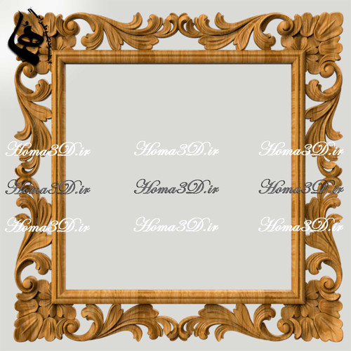 قاب منبتی مناسب نجاری پنل حکاکی شده سهبعدی