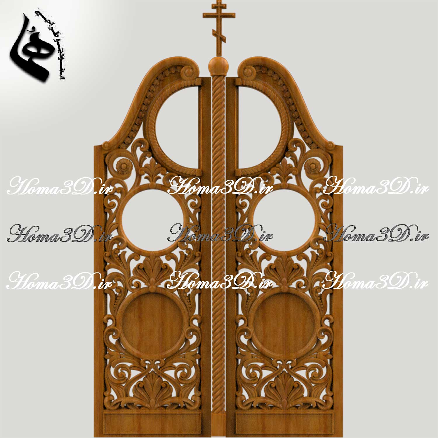 درب ورودی – درب سه‌بعدی (فایل دیجیتال STL)