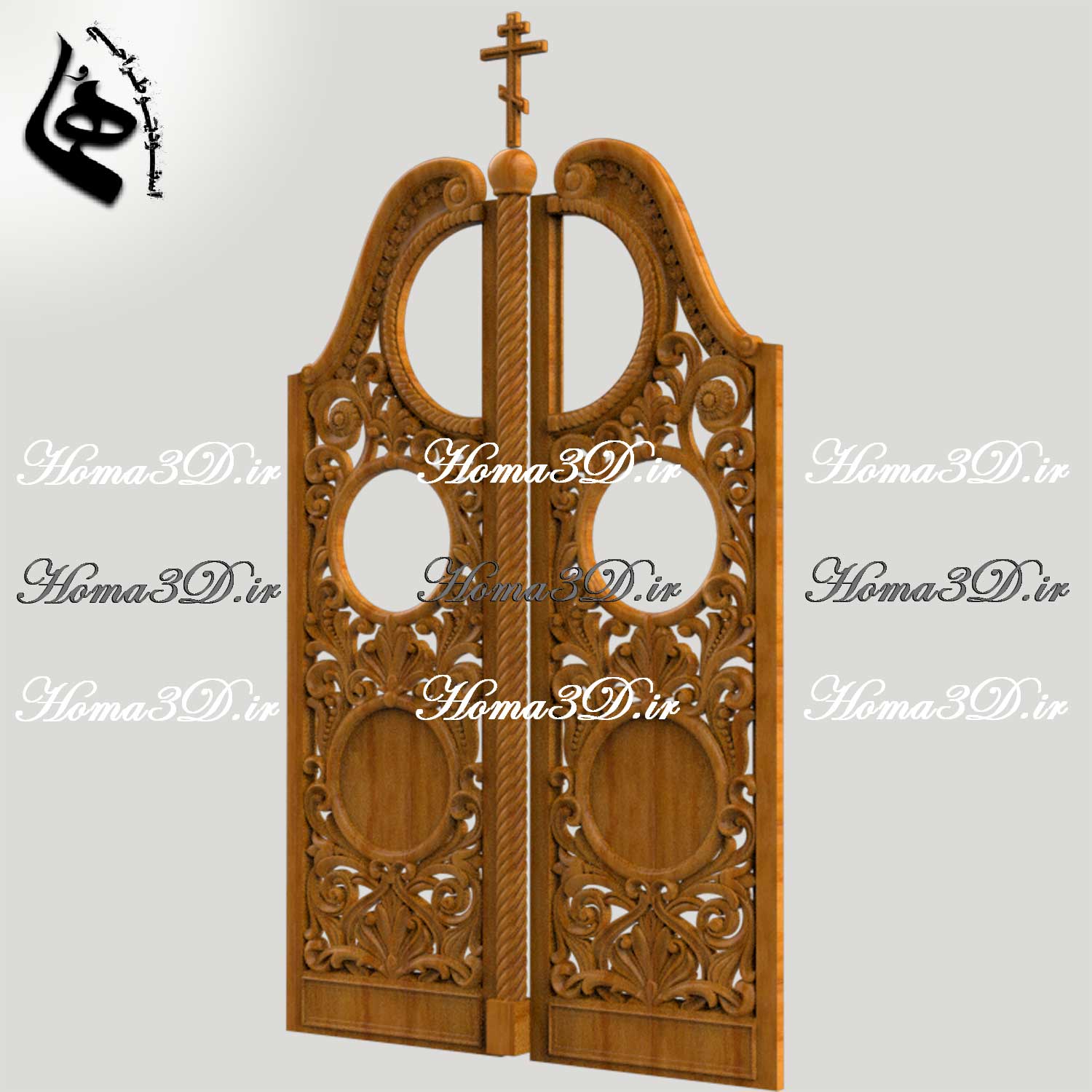 درب ورودی – درب سه‌بعدی (فایل دیجیتال STL)