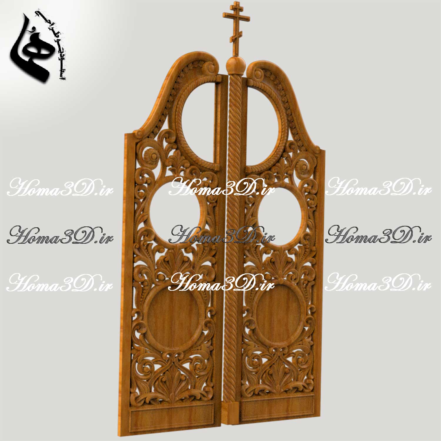 درب ورودی – درب سه‌بعدی (فایل دیجیتال STL)