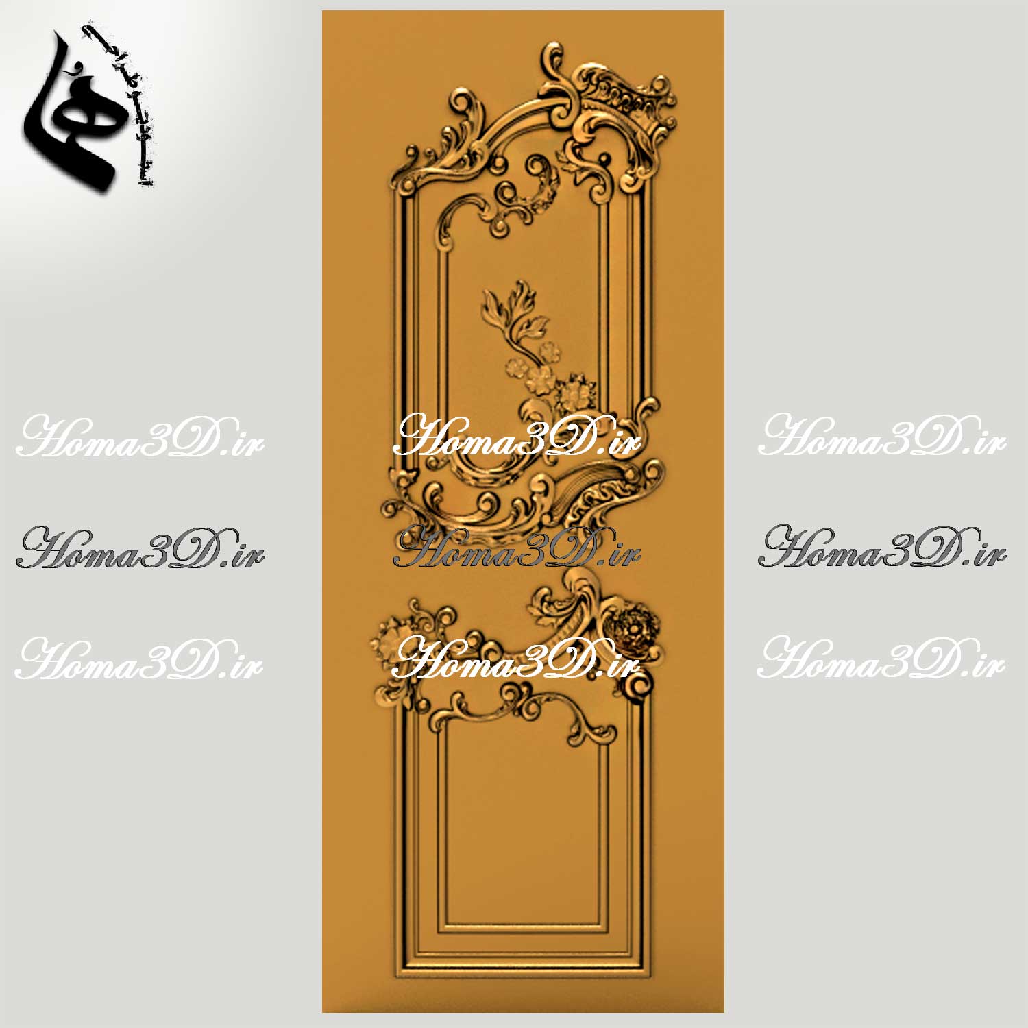 تکنیک‌های منبت‌کاری درب چوبی | تولید درب با دستگاه CNC