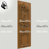 تکنیکهای منبتکاری درب چوبی | تولید درب با دستگاه CNC