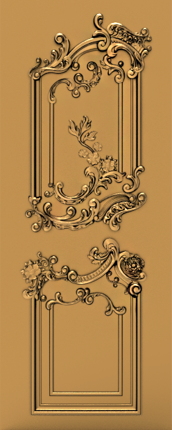 تکنیک‌های منبت‌کاری درب چوبی | تولید درب با دستگاه CNC