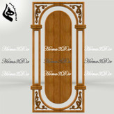 دربهای چوبی با جزئیات منبتکاری – فایلهای سهبعدی STL برای درب