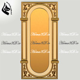 دربهای چوبی با جزئیات منبتکاری – فایلهای سهبعدی STL برای درب