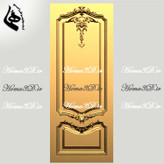 دربهای نئوکلاسیک چوبی – فایل سهبعدی STL برای تولید حرفهای