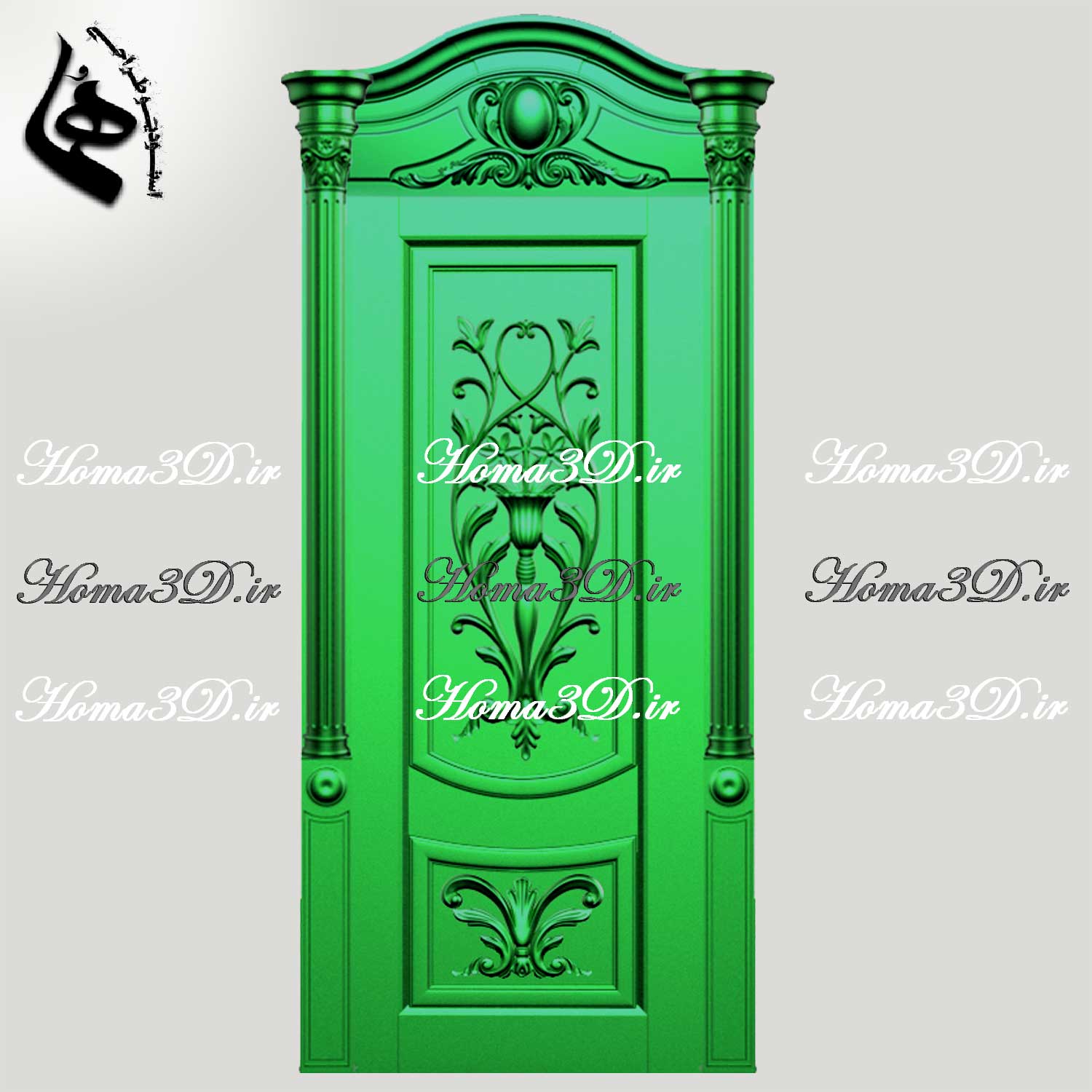 درب‌های چوبی با طراحی سفارشی – تکنیک‌های طراحی سه‌بعدی درب