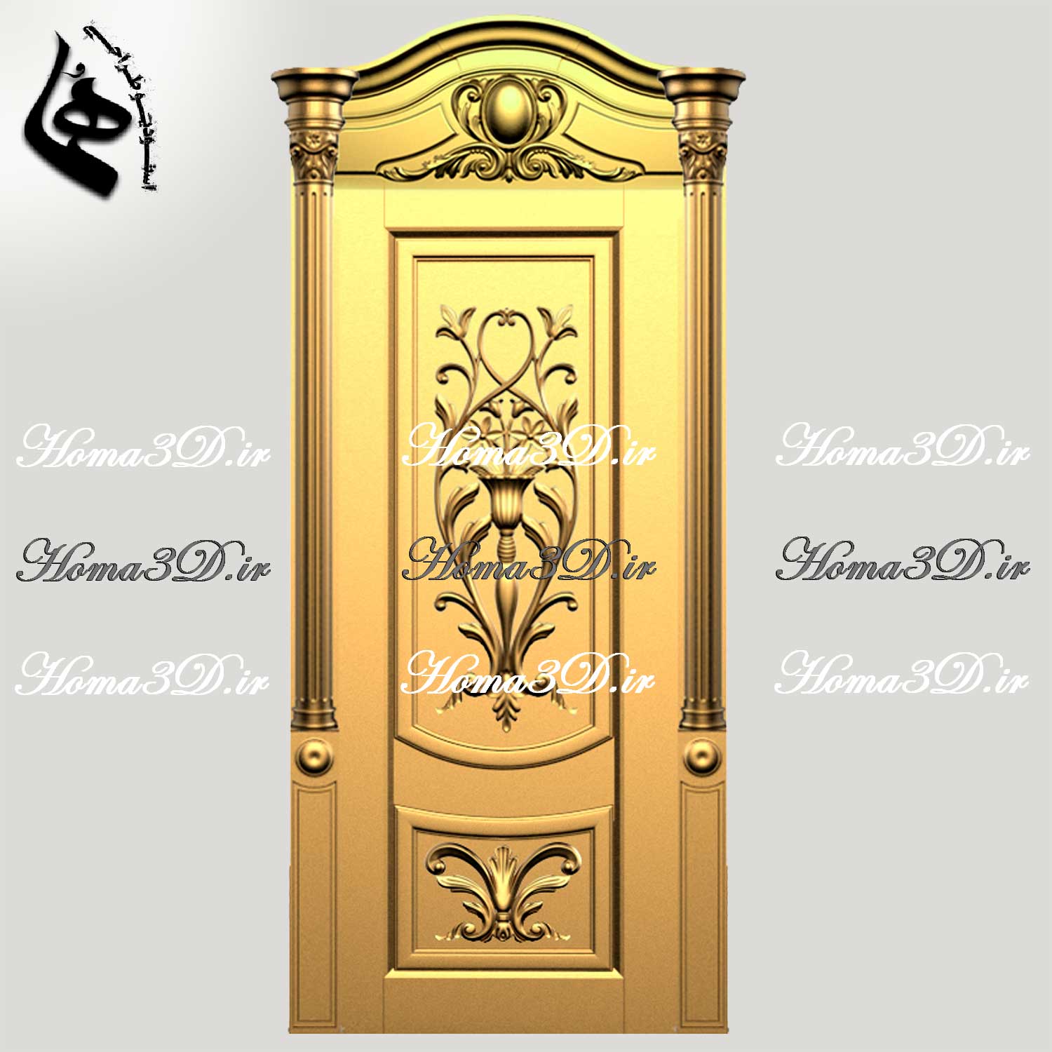 درب‌های چوبی با طراحی سفارشی – تکنیک‌های طراحی سه‌بعدی درب