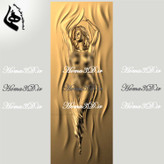 پروژههای طراحی درب چوبی با الهام از آناتومی بدن بانوی زیب