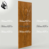 پروژههای طراحی درب چوبی با الهام از آناتومی بدن بانوی زیب