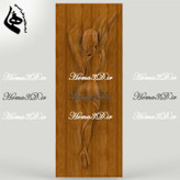 پروژههای طراحی درب چوبی با الهام از آناتومی بدن بانوی زیب