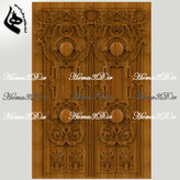 دربهای چوبی با حکاکی – فایلهای سهبعدی آماده برای دانلود