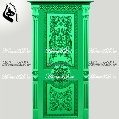 طراحی دکوراسیون با درب چوبی منبتکاری چوب درب اتاق