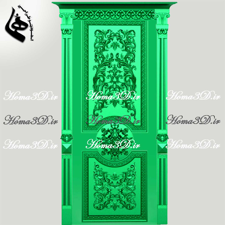 طراحی دکوراسیون با درب چوبی منبتکاری چوب درب اتاق