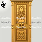 طراحی دکوراسیون با درب چوبی منبتکاری چوب درب اتاق