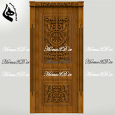 فایلهای CAD برای درب چوبی منبتی زیبا