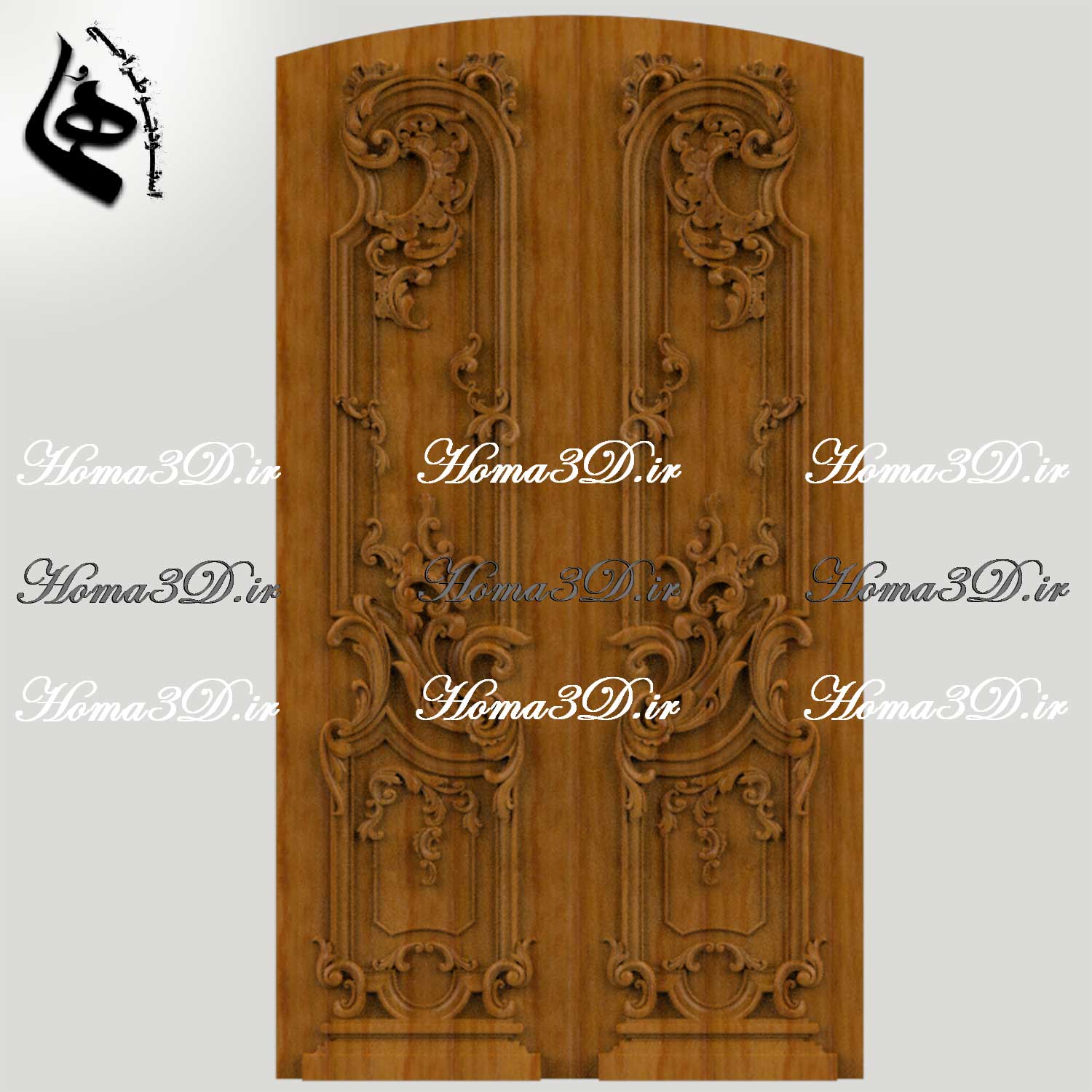 طراحی درب با نرم‌افزار 3Ds Max و MAYA