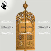 دربهای ورودی منبتکاری شده زیبا و شکیل مناسب فضاهای مذهبی