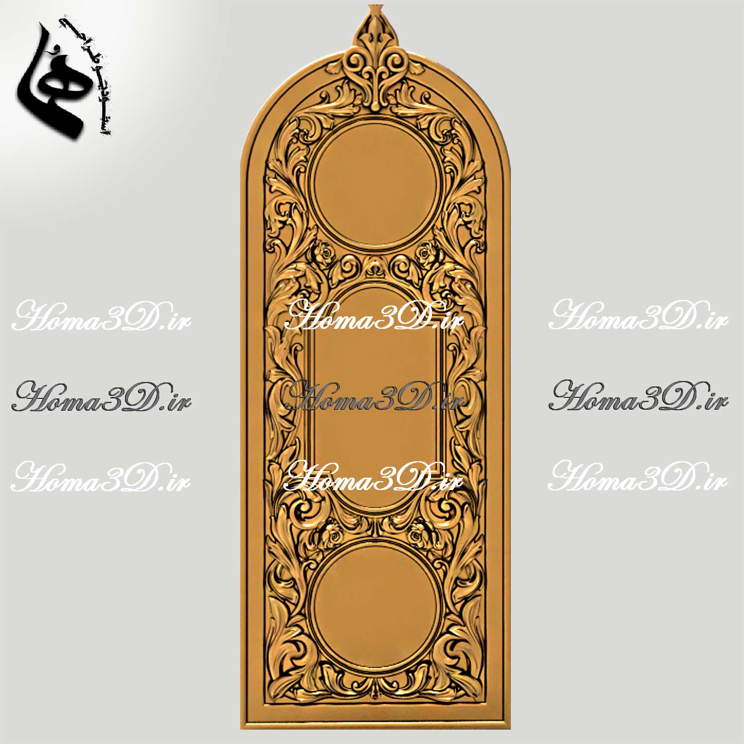 درب‌های چوبی با کیفیت بالا | طراحی ۳بعدی با ظرافت بی‌نظیر