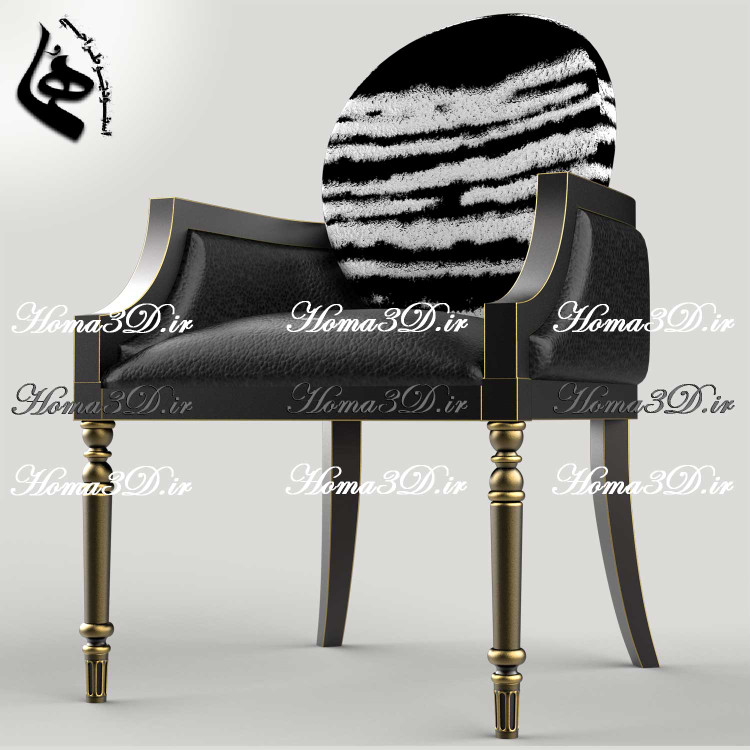 دانلود فایل طراحی و اسکن 3بعدی و قالبکشی صندلی خاص مدرن بدون منبت — میخوای لوکس بسازی؟ اینو بردار!