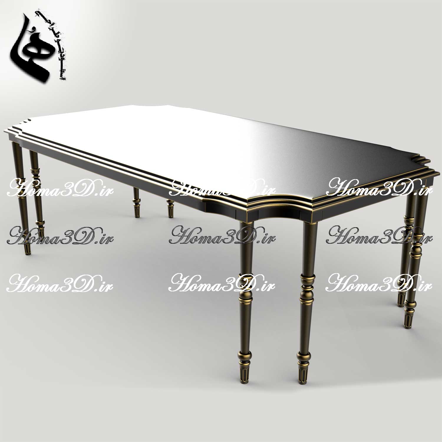 منبت‌کاری چوب برای تولید میز ناهارخوری مدرن زیبا و خوش‌فرم – لوکس و سازگار با هر سبک دکوراسیون