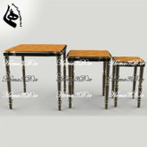 دانلود فایل طراحی منبتکاری کاناپههای چوبی مدرن برای تولید و سیانسی – این میز عسلی در ۳ سایز طراحی شده که داخل هم بروند و فضای کمی اشغال کنند