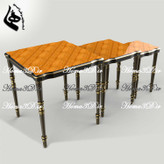 دانلود فایل طراحی منبتکاری کاناپههای چوبی مدرن برای تولید و سیانسی – این میز عسلی در ۳ سایز طراحی شده که داخل هم بروند و فضای کمی اشغال کنند