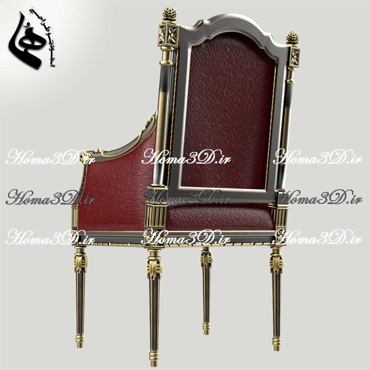 فولست سلطنتی مبلمان چوبی: ترکیبی از هنر نجاری، طراحی ۳بعدی و دکوراسیون لوکس فرانسوی | استودیو طراحی هما